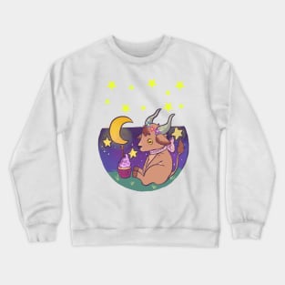 baby baphomet Crewneck Sweatshirt